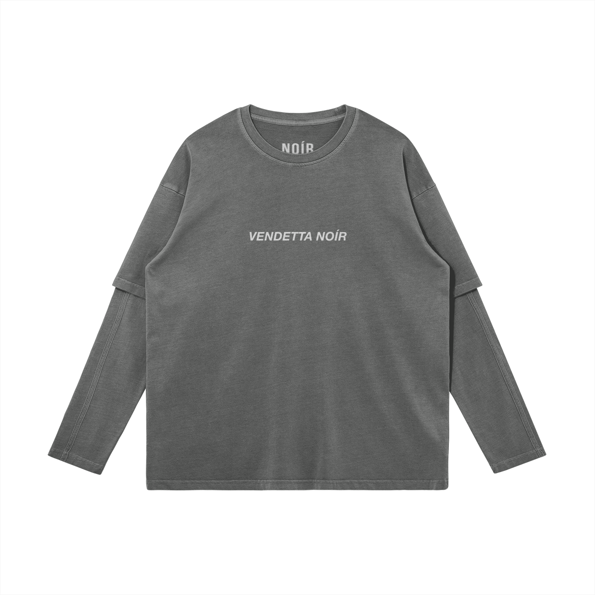 NOIR DOUBLE SLEEVE TEE