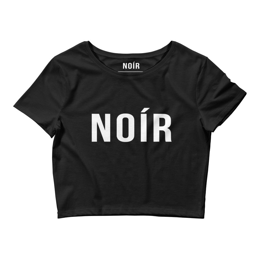 NOIR CROP TEE