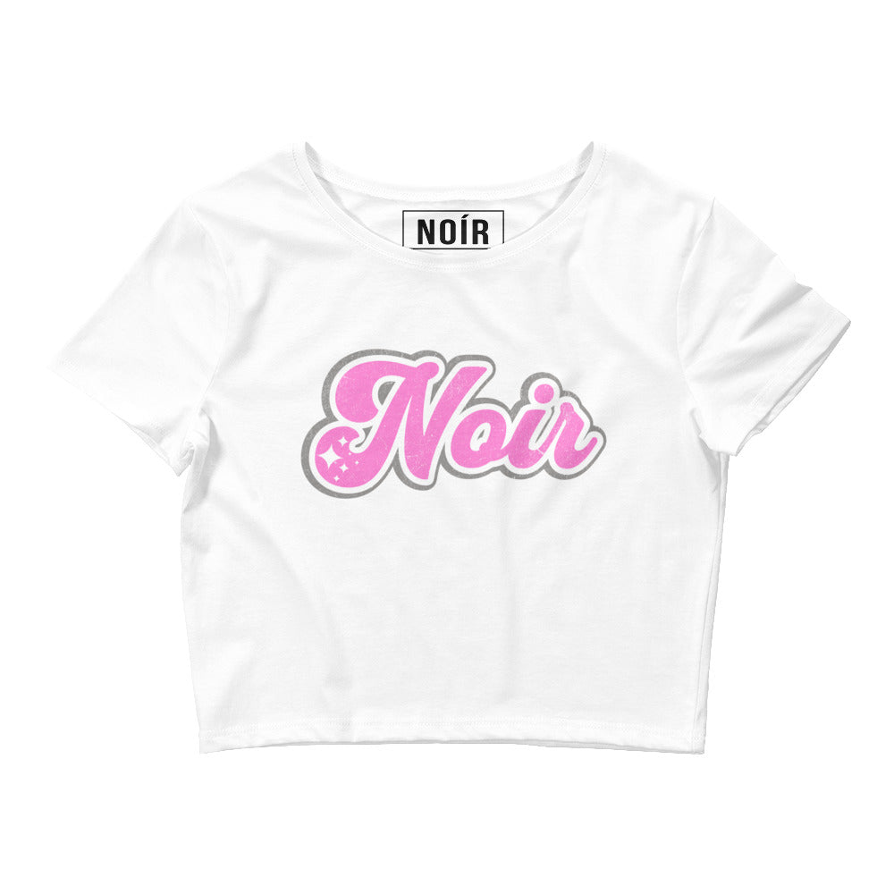 NOIR CROP TEE