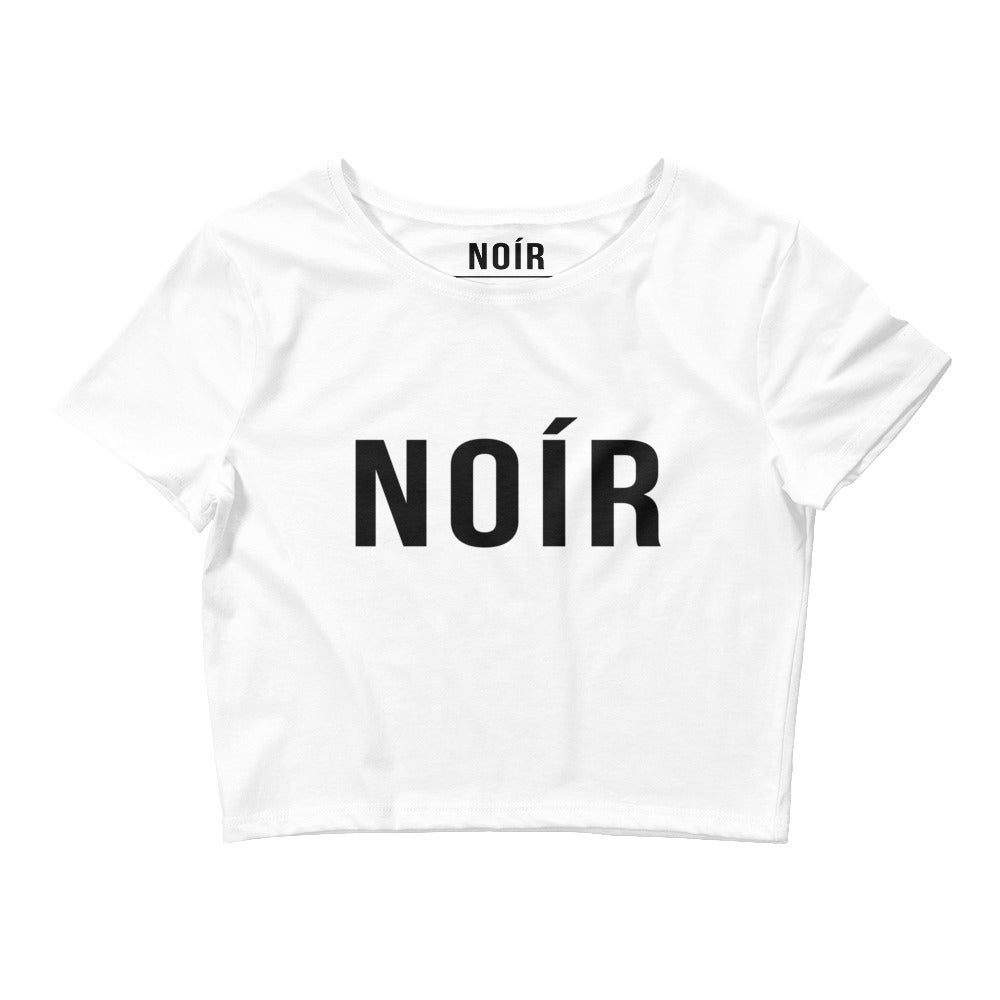 NOIR CROP TEE